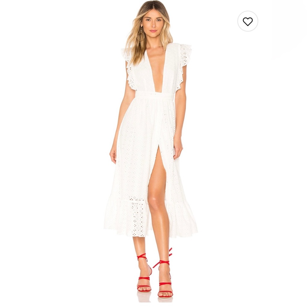 Majorelle White Mistwood Dress